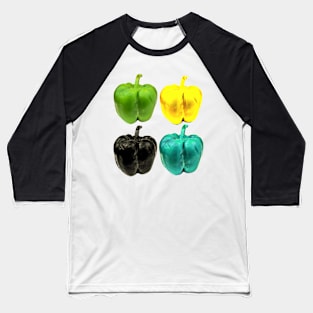 Bell Peppers Baseball T-Shirt